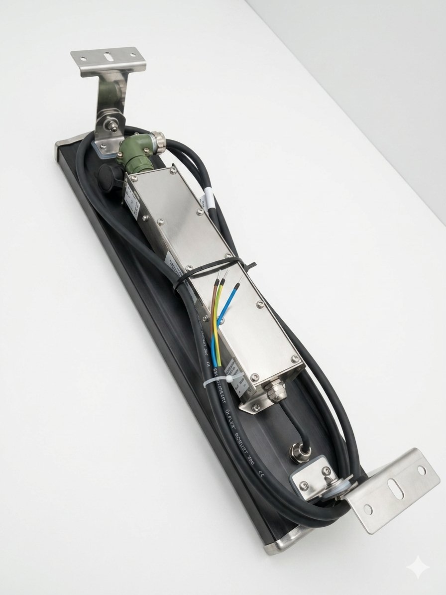 Back view — wiring detail