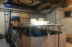Luminos Nuclear luminaires placed 20cm from Co-60 source rack